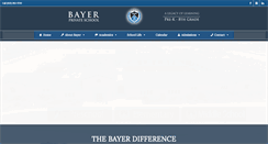 Desktop Screenshot of bayerschool.com
